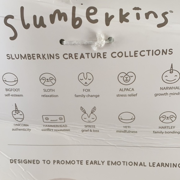 BNIB Seafoam Narwhal by Slumberkins - Picture 3 of 4